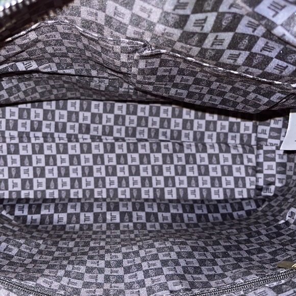 London Fog mock croc tote - Picture 3 of 5